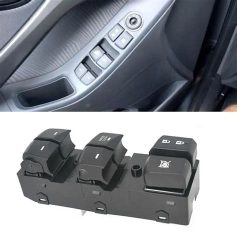 1pcs Left Driver Side Power Master Window Switch For Hyundai Elantra 2014 2015 2016 93570