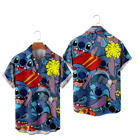 Disney Lilo And Stitch T Shirts Short Sleeves 3d Printed Short Sleeves