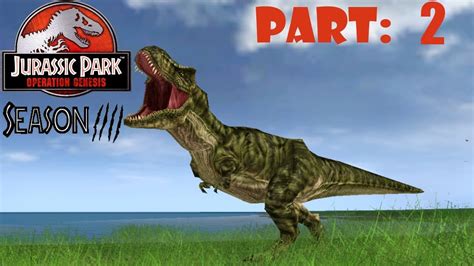 Jurassic Park Operation Genesis S4 Part 2 Albertosaurus Addition