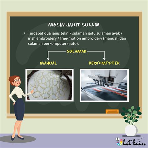 Kenali Jenis Mesin Jahit Mesin Jahit Sulam Ulat Kain