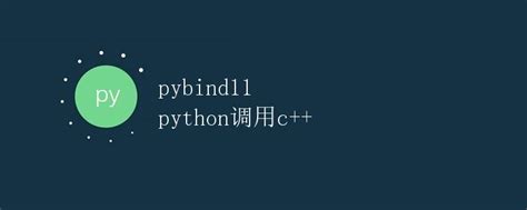 Pybind11 Python调用c极客教程