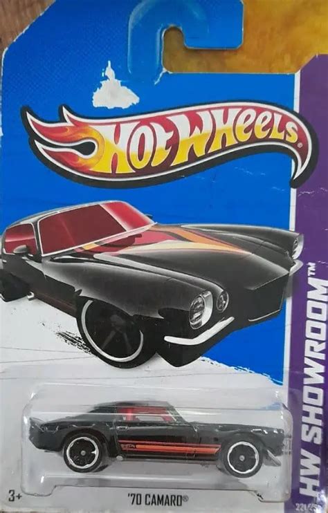 Embalagem Danificada Hot Wheels Showroom Camaro Universo Hot Wheels
