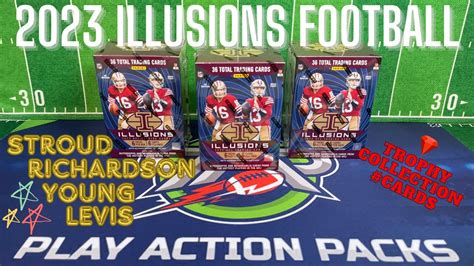 2023 PANINI FOOTBALL ILLUSION BLASTER BOXES STROUD RICHARDSON