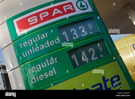 A Bp Petrol Station In England Stock Photo Alamy