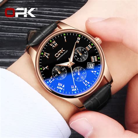 Philippines Limited Edition Opk Watch For Men Waterproof Blue Glare