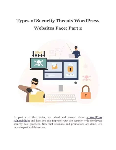 Ppt Types Of Security Threats Wordpress Websites Face Part 2