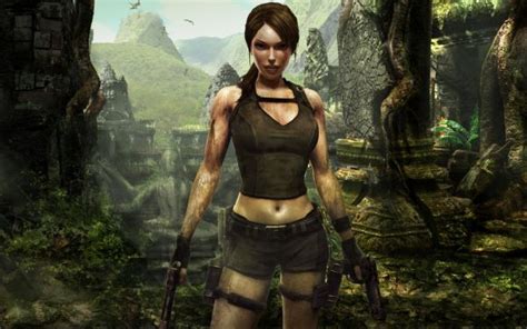 Wallpaper Forest Video Games Jungle Lara Croft Tomb Raider Mythology Rainforest