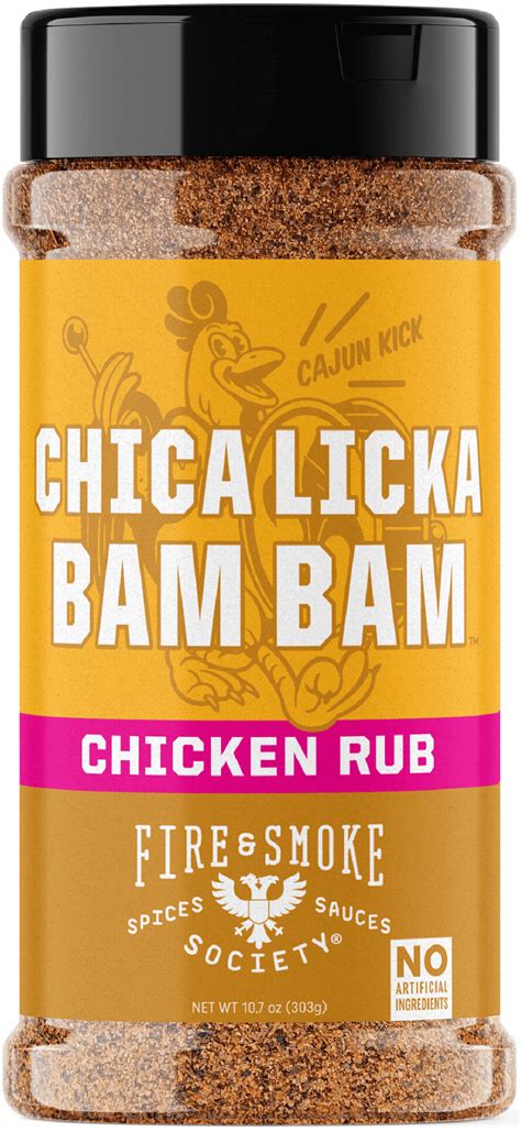 Fire And Smoke Society Chica Licka Bam Bam Poultry Spice Blend 107 Oz