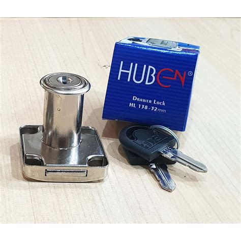 Jual Kunci Laci Lemari Drawer Lock Huben 138 22mm Shopee Indonesia