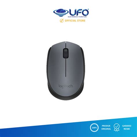logitech  wireless mouse original garansi resmi   ufo