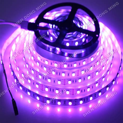 Tira De Luces Led Flexible Cinta De 60 LEDs M RGB Blanco Blanco