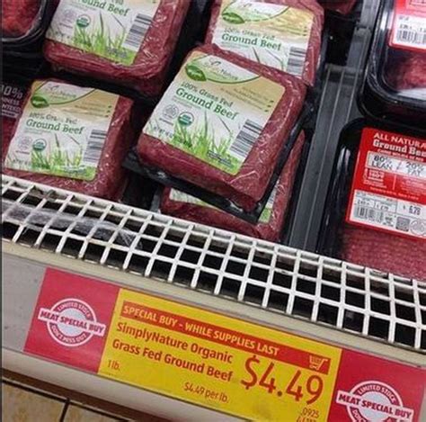 Aldi Organic Grass Fed Beef 449 A Pound