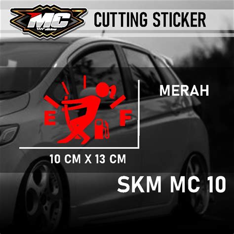 Jual Cutting Sticker MOBIL Keren Sticker Aksesoris Mobil STICKER