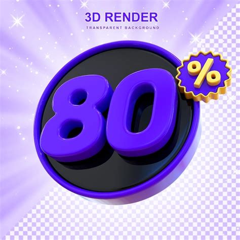 Number 80 Percentage PSD, 41,000+ High Quality Free PSD Templates for ...