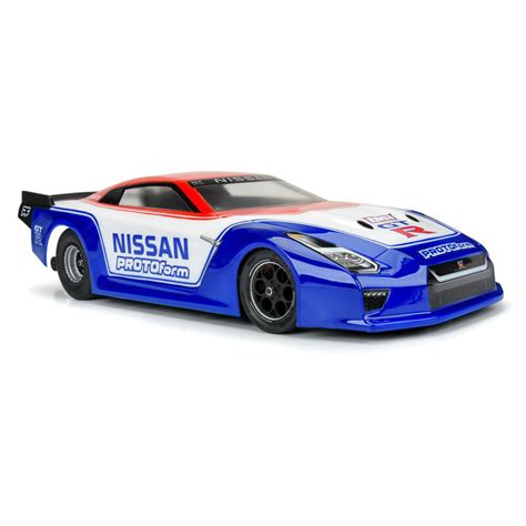 Protoform Nissan Gt R R Pro Mod Clear Body For The Losi Mini