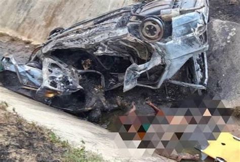 4 Pekerja Kontrak Di Pangkalan TLDM Lumut Rentung Kereta Terbakar Di