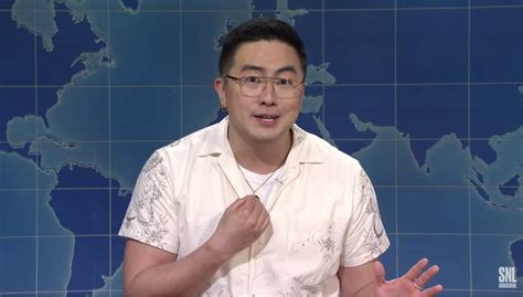 Bowen Yang SNL Anti-Asian Hate Weekend Update