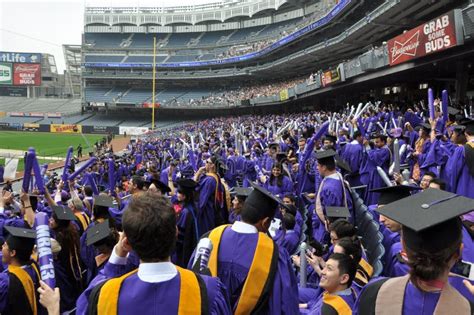 New York University Nyu 181st Commencement Ceremony Editorial Stock