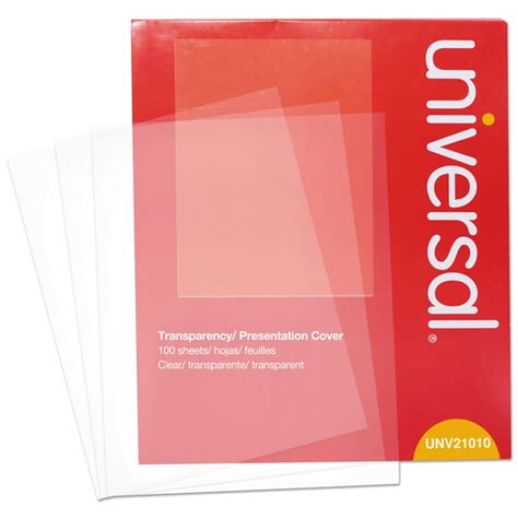 Colored Transparency Sheets