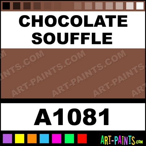 Chocolate Souffle Ultra Ceramic Ceramic Porcelain Paints - A1081 - Chocolate Souffle Paint ...