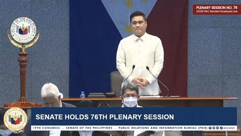 Senate Of The Philippines On Twitter Live Plenary Session No