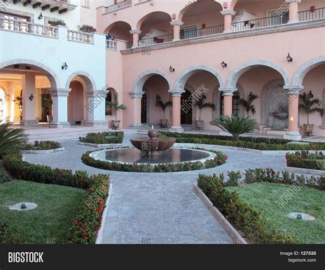 Stone Courtyard Image And Photo Free Trial Bigstock