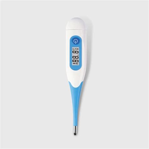 CE MDR Approved Home Use Waterproof Oral Thermometer Flexible Tip