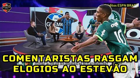 Comentaristas Rasgam Elogios Ao Garoto Estev O Do Palmeiras Est Voando