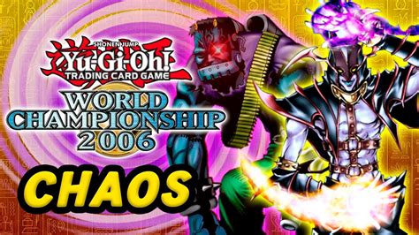 Deck Chaos Campe O Mundial Yu Gi Oh Youtube