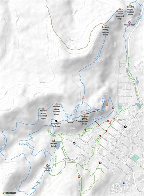 Clarens South Africa Mountain Biking Trails Trailforks