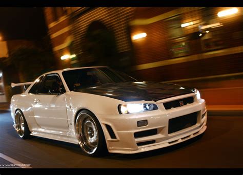 Nissan Skyline Gtr R34 White Wallpaper Holy Drift Hd Car