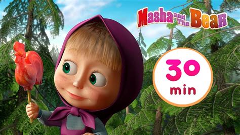 Masha And The Bear 🌟🎣 Gone Fishing 🎣🌟 30 Min ⏰ Сartoon Collection 🎬