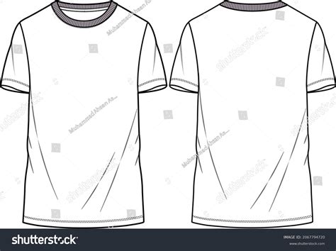 661 Mens Tee Sketch Images Stock Photos And Vectors Shutterstock