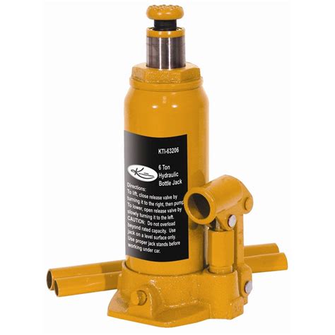 Hydraulic Bottle Jack Ton Capacity By K Tool International