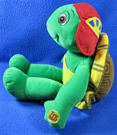 Kidpower Nelvana 14 Plush Talking Franklin The Turtle Stuffed Toy