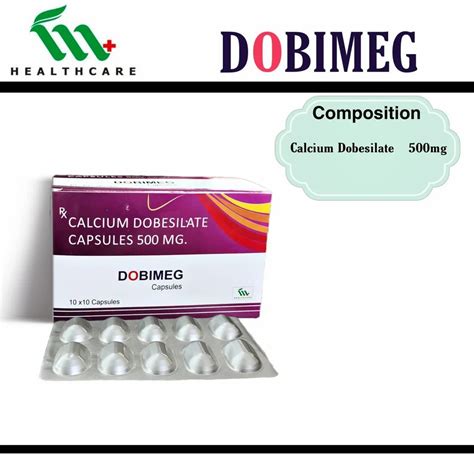 Calcium Dobesilate Capsules At Rs 2300 Box Dobesil Capsule In Rajpura