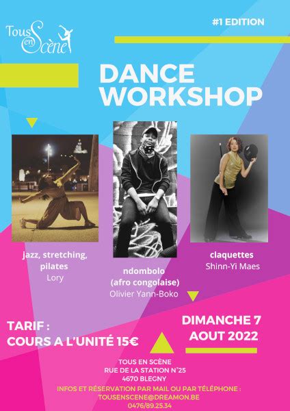 Tous En Sc Ne Ecole De Danse Vis Soumagne Et Blegny