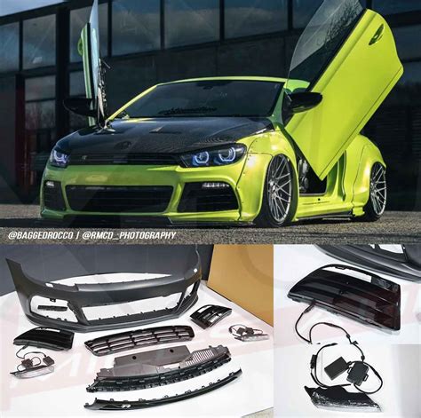 Scirocco R Style Rear Bumper Conversion For Scirocco