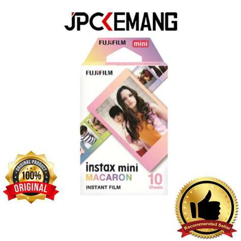 Jual JPC KEMANG Fujifilm Macaron Instax Paper 10 Lbr Refill Instax