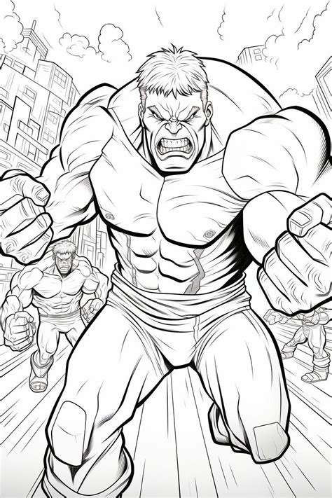 Hulk Coloring Page