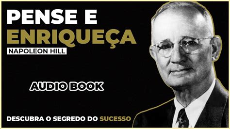 Pense e enriqueça Napoleon Hill Audiobook YouTube