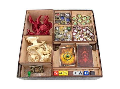 Organizer Compatible With Descent Nd Edition Board Game Etsy Board