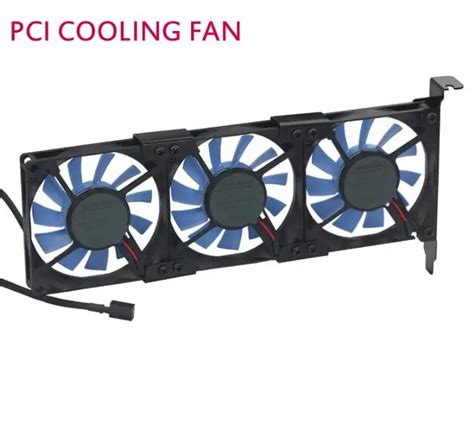 Gpu Cooler Vga Pci Express Graphics Card Cooling Fan Triple Quiet