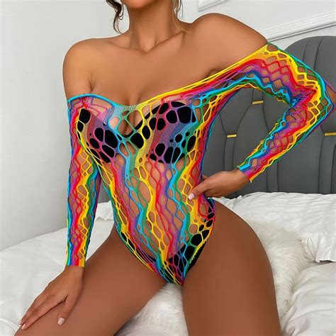 Sexy Transparent Bodysuits Women S Bodice See Through Lingerie