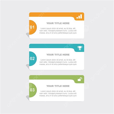 Banner Infographic Label Vector Art Png Infographic Banners