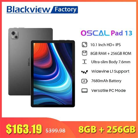 Blackview Oscal Pad Tablet Gb Gb Inch Hd T Octa Core