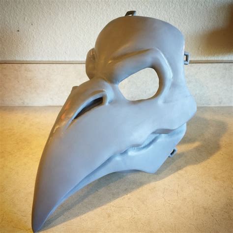 3d Printed Reaper Mask From Overwatch Nevermore Or Plague