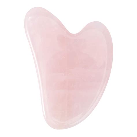 10 Pack Rose Quartz Gua Sha Facial Tools Natural Gua Sha Scraping Massage Tool Pink Crystal