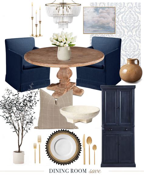 Splurge Vs Save Mood Boards Dining Room Option 1 Dear Lillie Studio