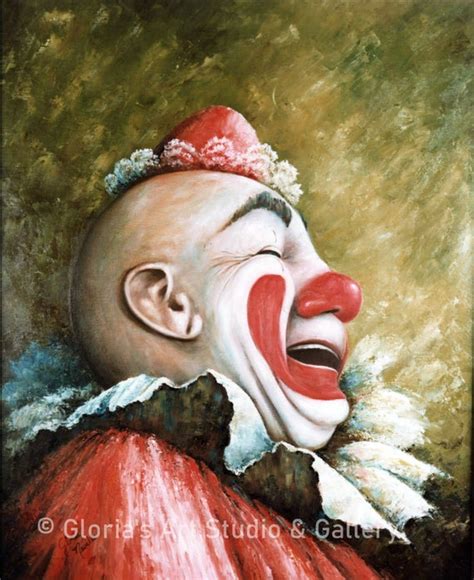 Clown Art Print Portrait Art Print Clown Gift Clown - Etsy